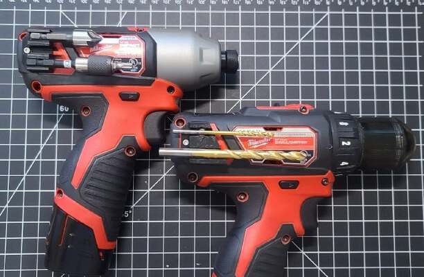Milwaukee M12 Drill, Hex Bit Holders | 3d print model