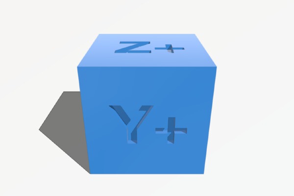 CalibrationCube 30x30 - Easier to measure with caliper | 3d print model