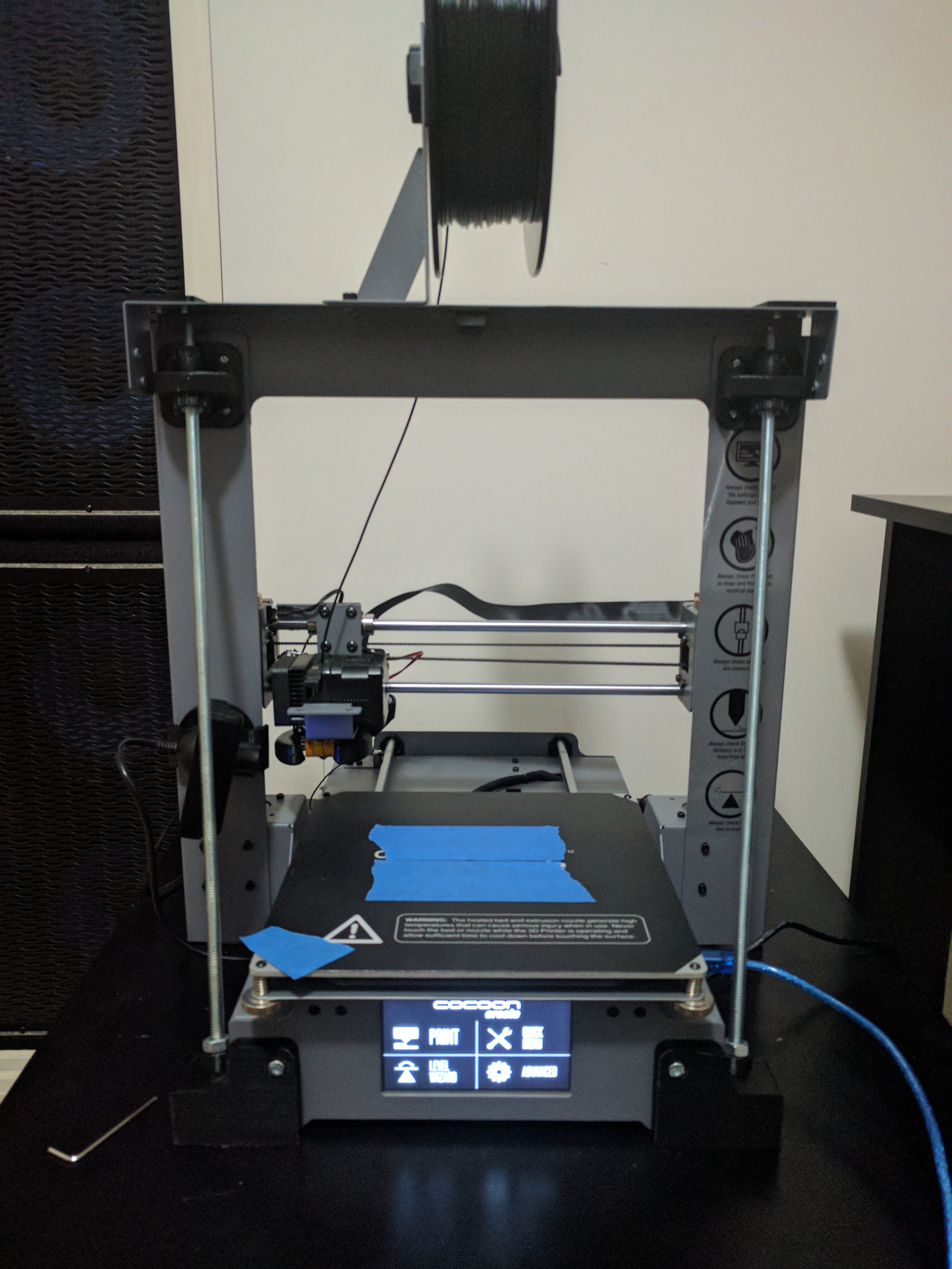 Wanhao Duplicator I3 Plus ribbon cable holder
