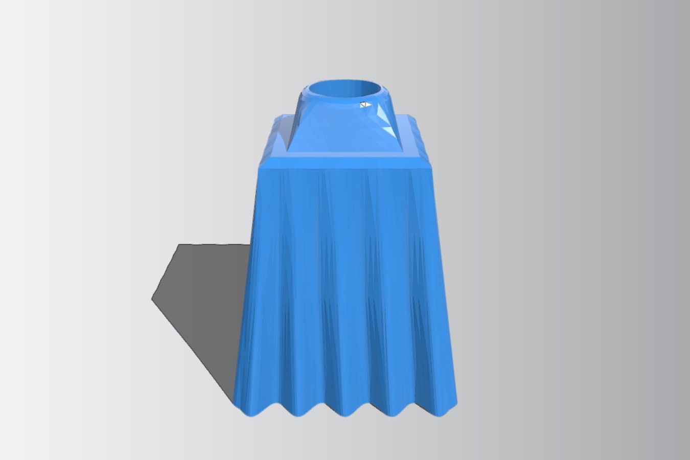 Window blinds pull cone
