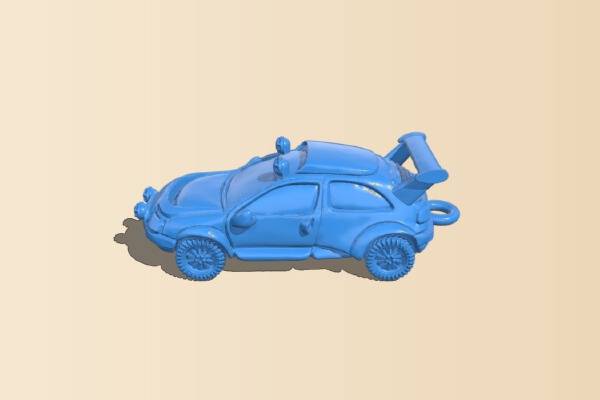 Citroen keychain car | 3d print model