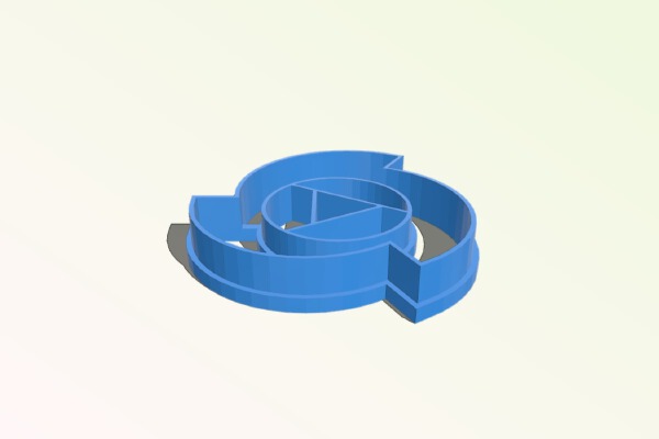 Rose Quartz Symbol Cookie Cutter - Steven Universe | 3d print model