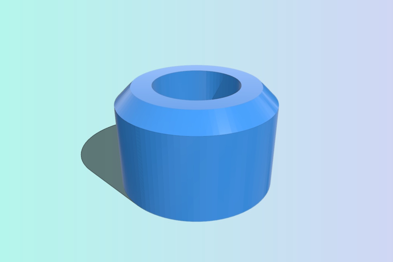 Mini V Slot Wheel 1_4" spacer