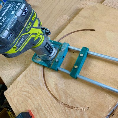 Router Circle for Ryobi R18TR | 3d print model