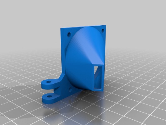 Refroidisseur de pièce pour ventilo 40mm _ fan duct (for 40mm fan) | 3d print model