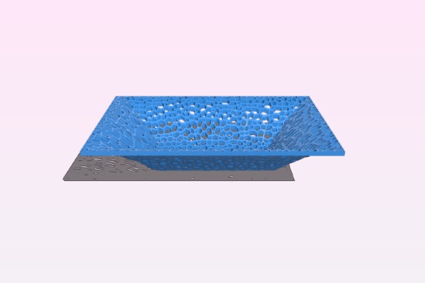 Fruit plate organic design | 3d print model