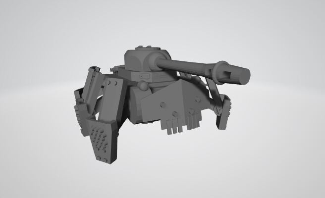Zeus Panzermech Bolt action_Konflikt 47 proxy | 3d print model