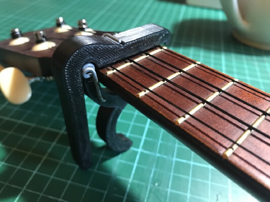 Ukulele Capo | 3d print model