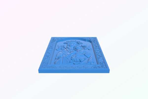 icon of the Mother of God | 3d print model