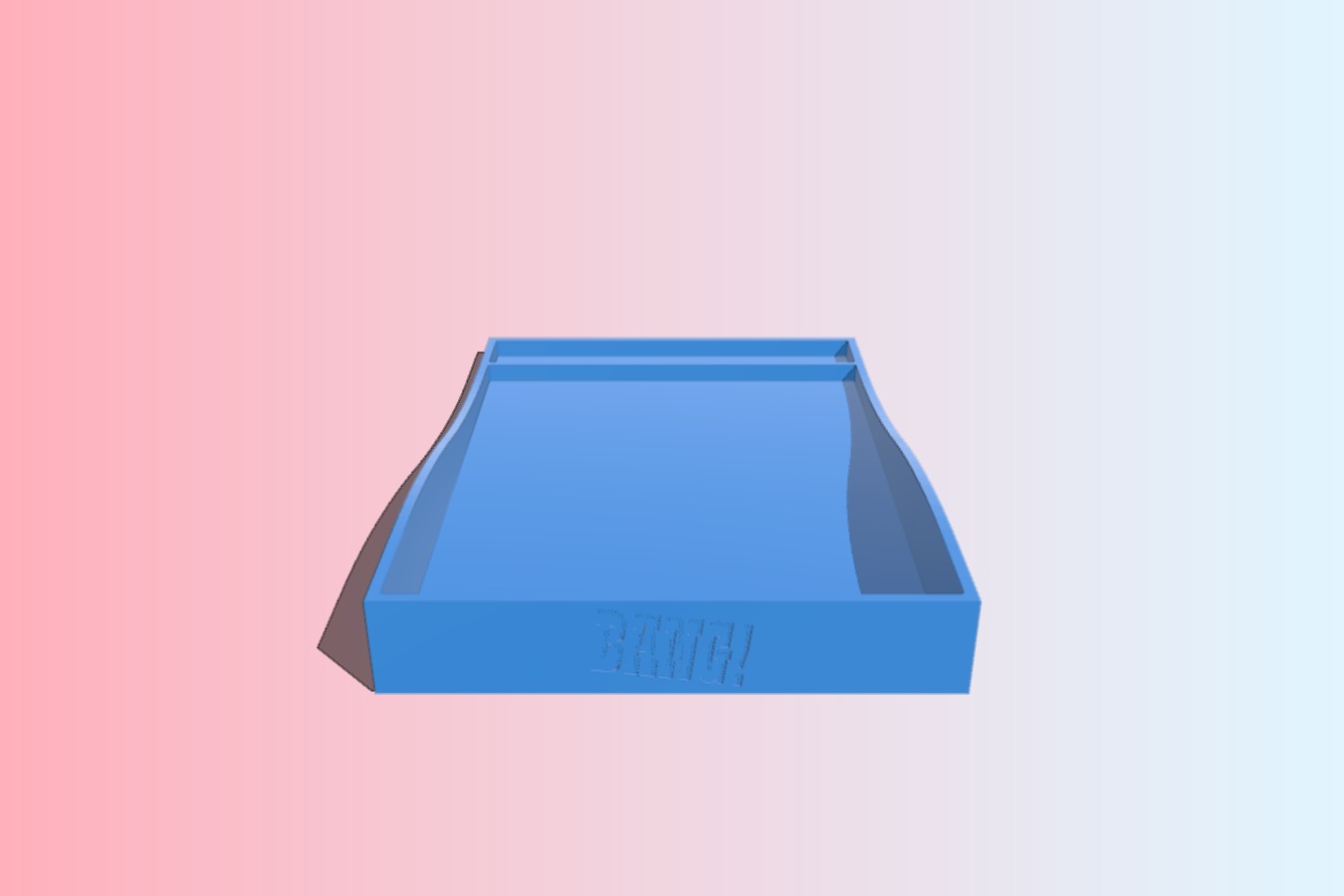 Bang the Dice Game - dice tray