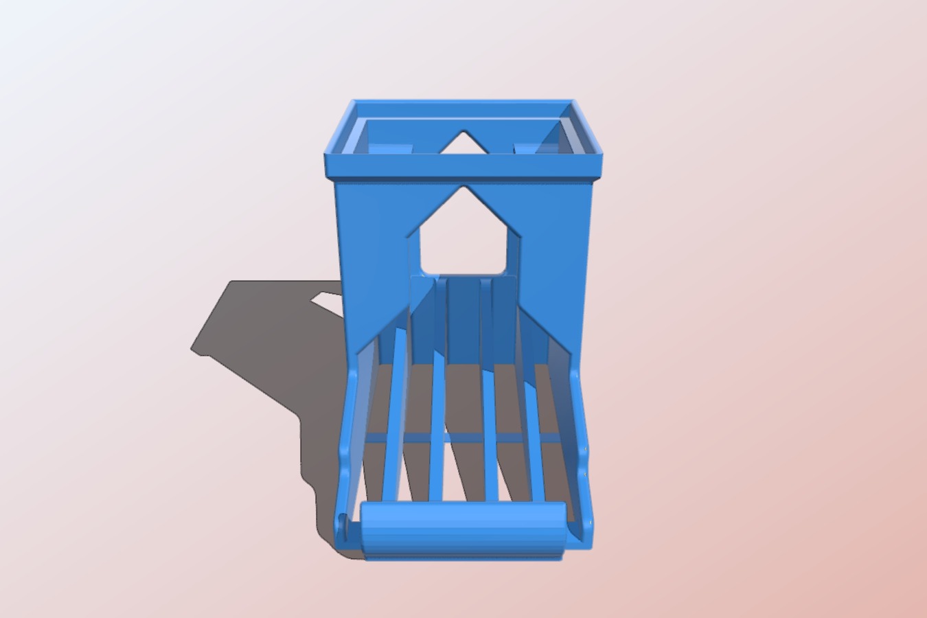 AA AAA Extendable Battery Dispenser  - Lightened with lid and full plates!
