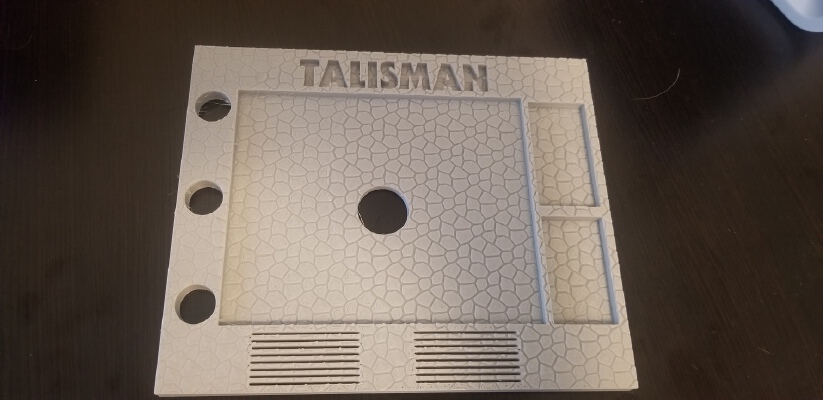 Talisman character Tray | 3d print model