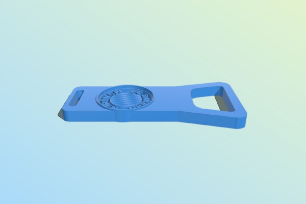 FC Bayern Muenchen Bottle Opener And Keyring | 3d print model