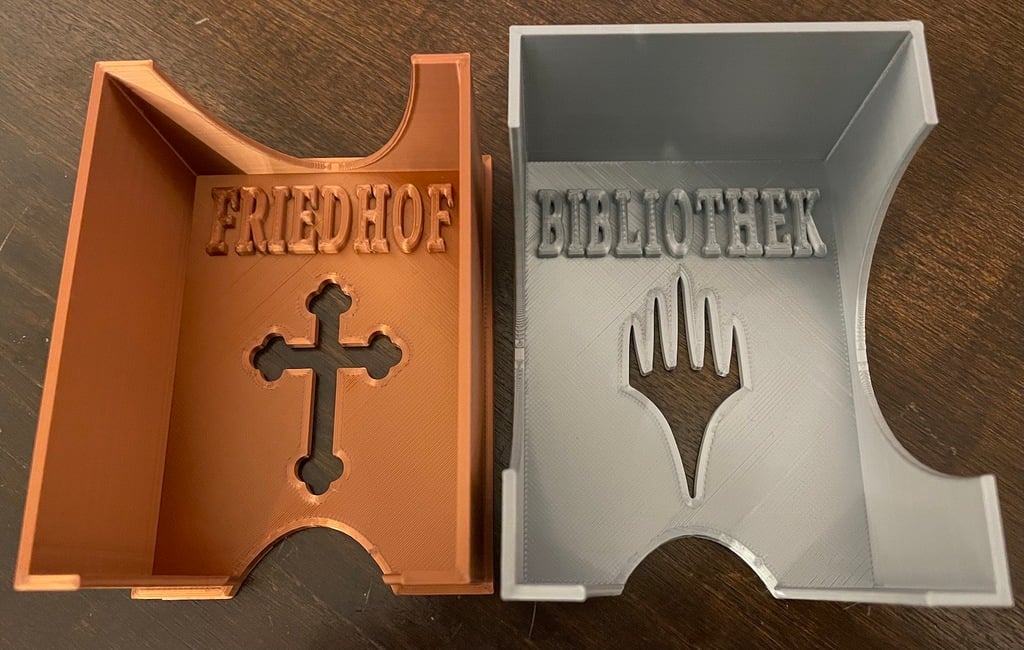 MTG Magic The Gathering Deck Box Card Holder for 60+ sleeved Cards