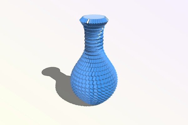 Vase Mode Impossible Vase 2 | 3d print model