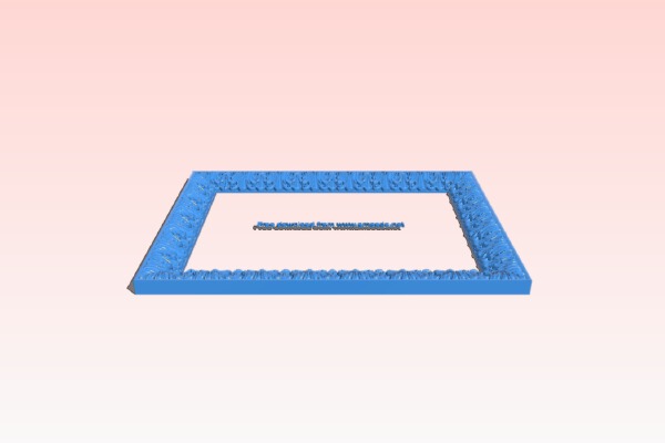 Picture frame or mirror | 3d print model
