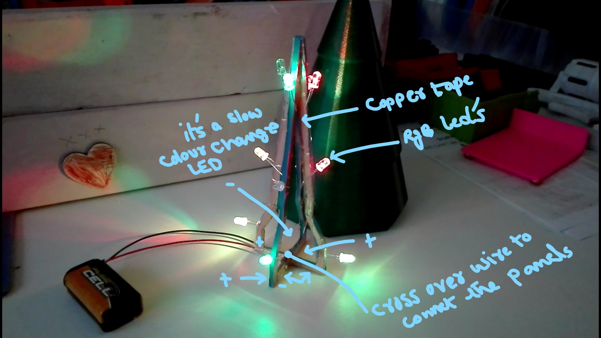 Xmas Tree with RGB Led's