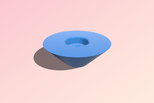 Mendelmax 2 Filament Spool Holder - Simple | 3d print model