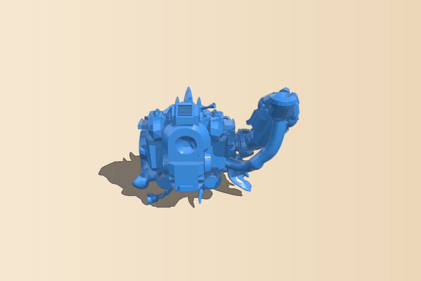 Rotten Space Warrior Bulky Walking Coffin WIP