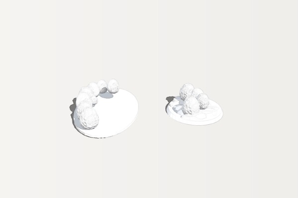 32mm base Spider Cocoon | 3d print model