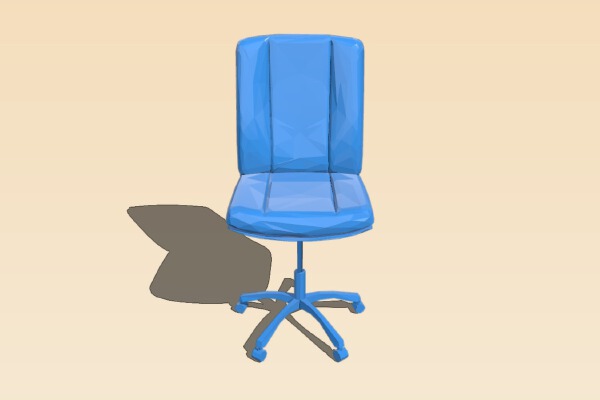 computer chair | 3d print model