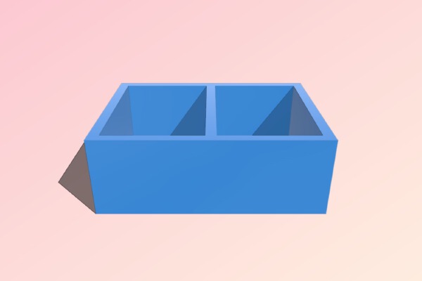 Customizable 9V battery holder | 3d print model