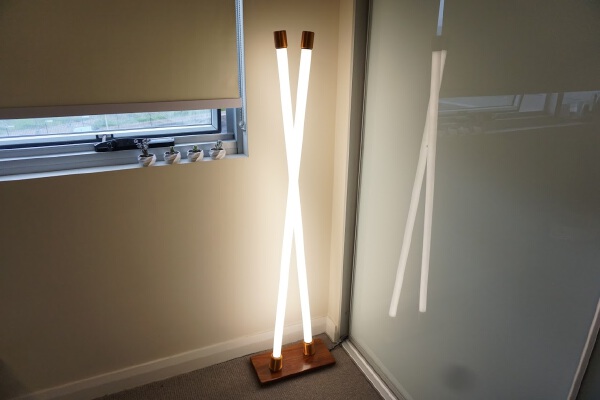Converged LED Floor Lamp | 3d print model