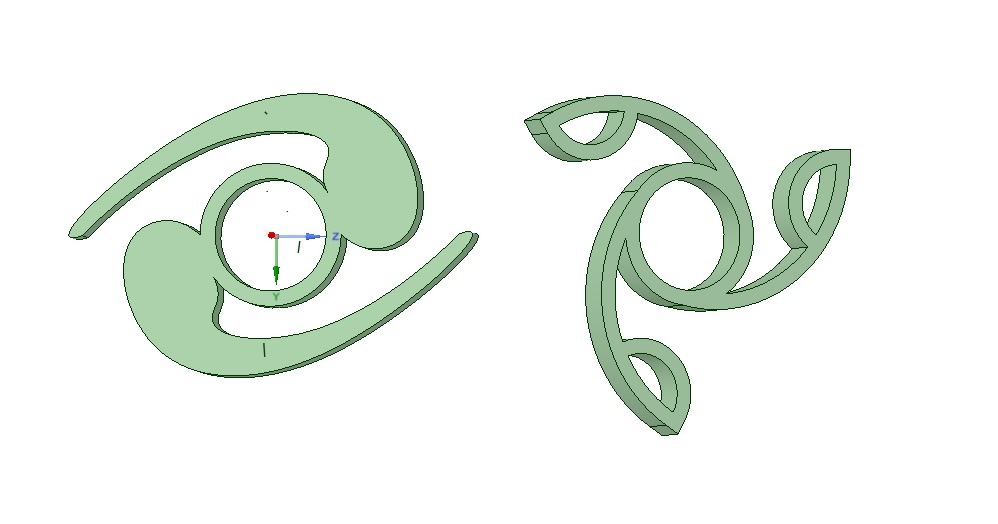 Lux Spinner: Hurican and Horseshoes Spinner