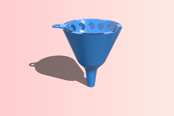 IPA Funnel Filter | 3d print model