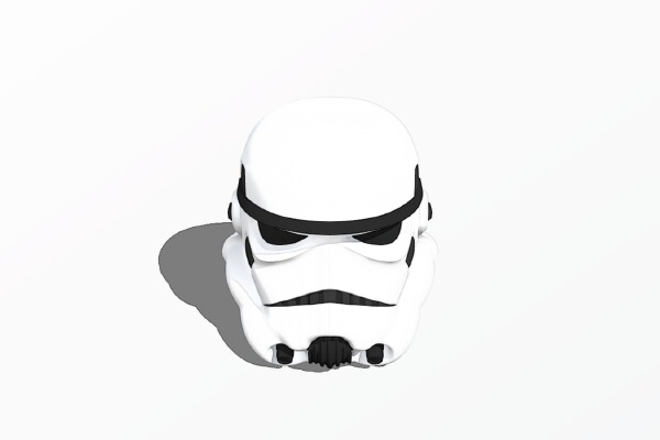 Stormtrooper Helmet open vents (wearable) | 3d print model