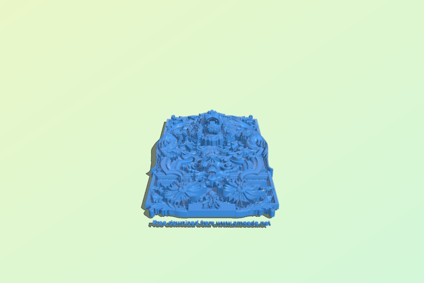 Lion head pattern