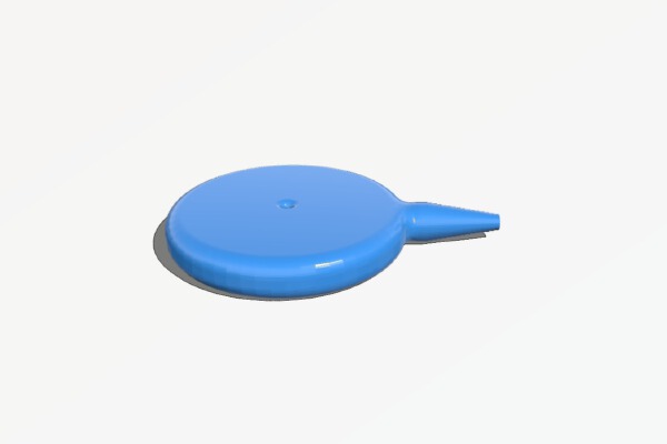 Catheter Diaper Leaker Adapter | 3d print model