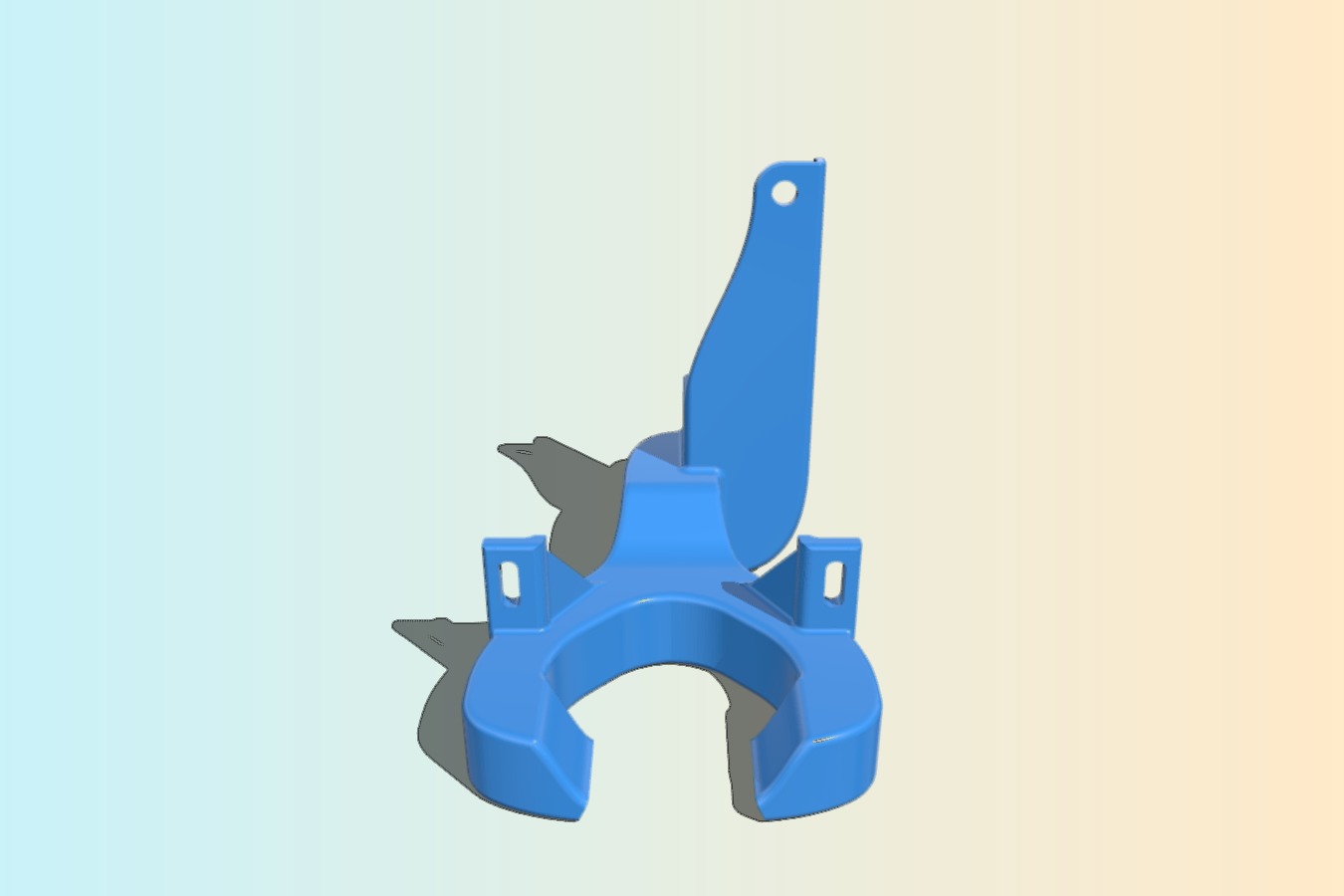 Anycubic I3 Mega 5015 Radial Fan Turned