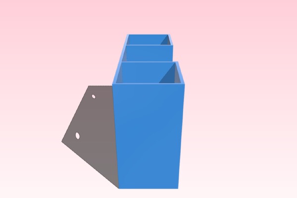 Bin for Darts | 3d print model