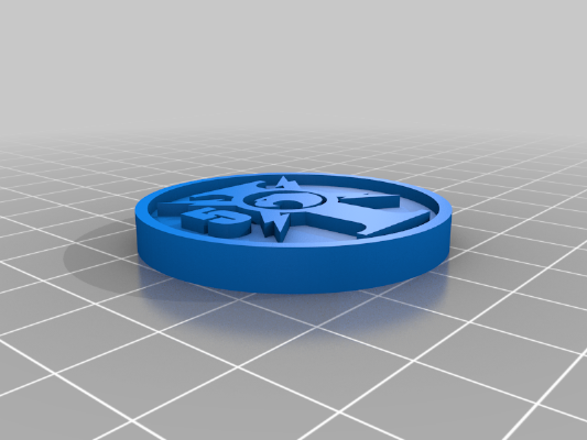 Custodes Objective Markers | 3d print model