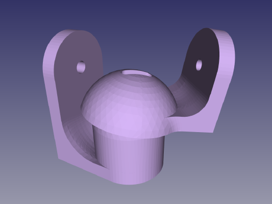 Simple Speaker Wall Mount | 3d print model