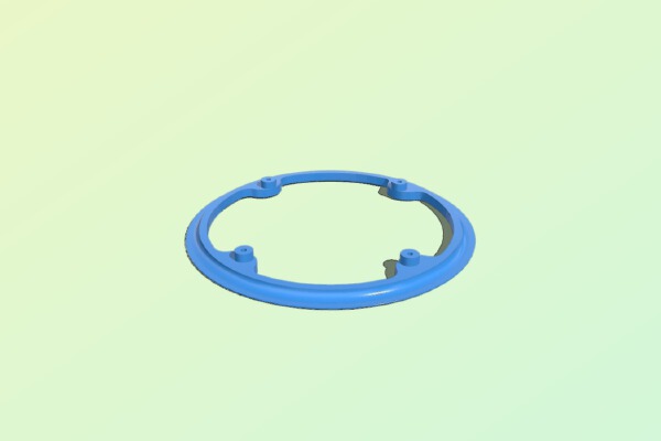 Chainguard replacement for Prowheel Crank Kettenschutz | 3d print model