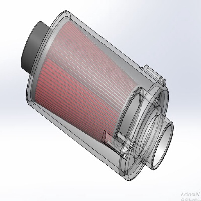 Cone air filter holder Saab 93 NG | 3d print model
