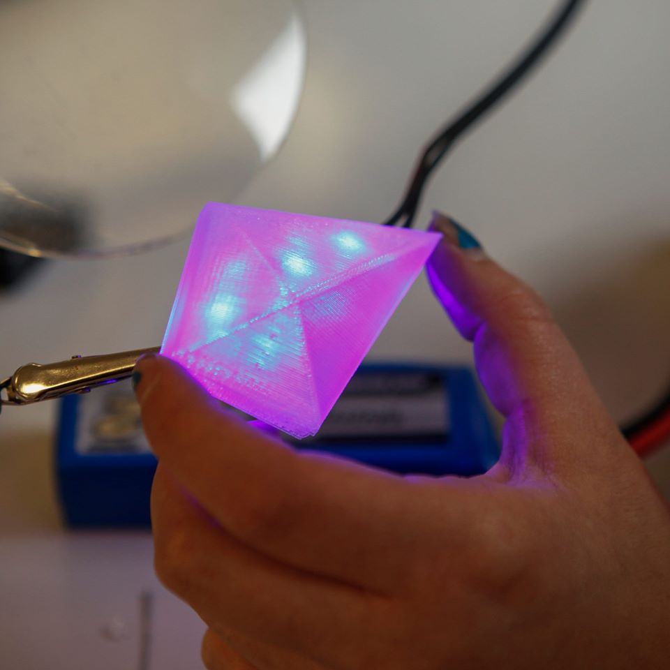 Glowing Gemstones