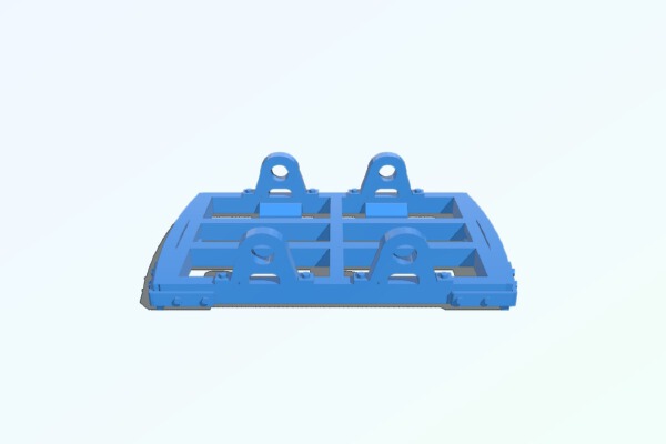 Dinorwig Quarry Wagon Chassis (for PLA Printers) | 3d print model