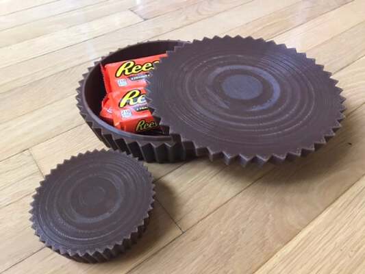 Reese's Cup Storage Box | 3d print model