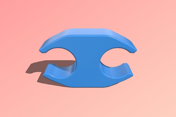 Ski Pole Clip | 3d print model