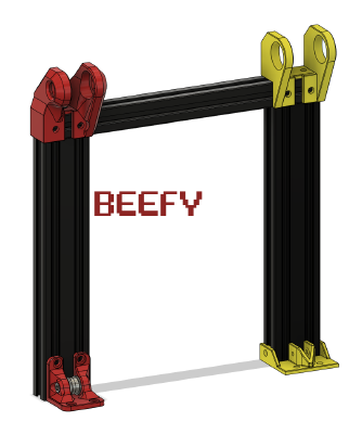 Ender 3 Belted Z - Beefier Brackets | 3d print model