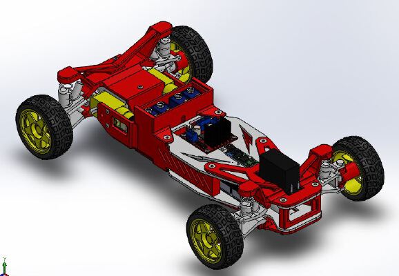 P3F 1:10 RC CAR - 3D Printed | 3d print model