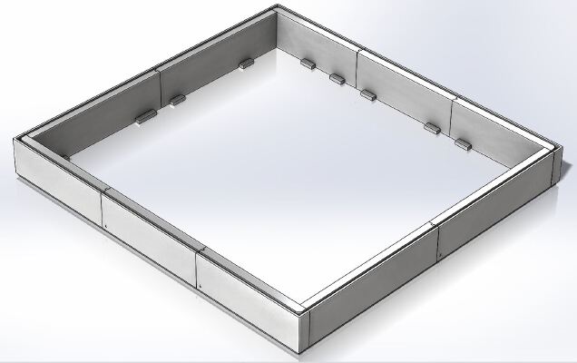Raise3D N2 Cover extension | 3d print model