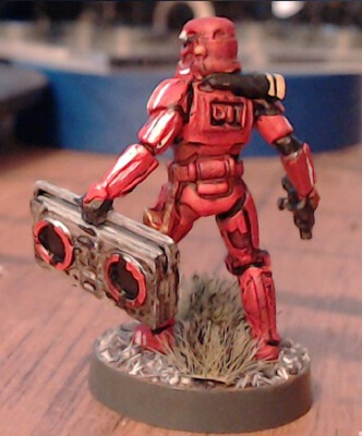 Hiphop Trooper Boombox and Chain for Star Wars Legion | 3d print model