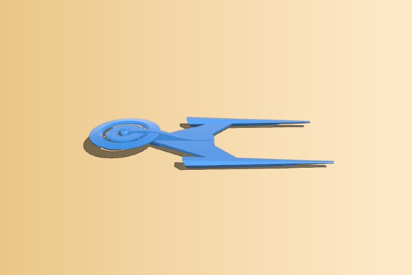 USS Discovery | 3d print model