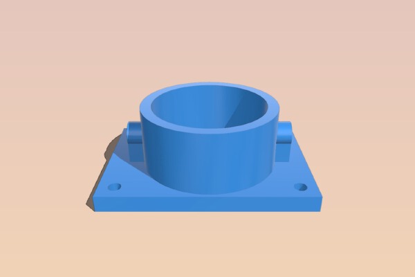 ImmersionRC XuGong V2 Pro _ Tarot T2-D Mount | 3d print model
