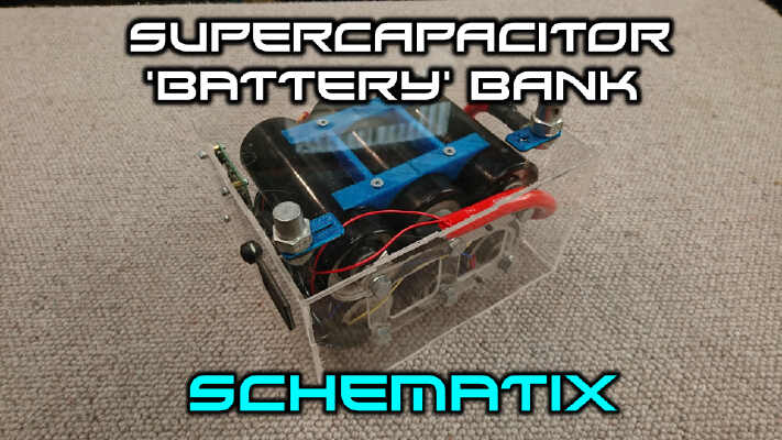 SuperCapacitor 'Battery' Bank 3D files | 3d print model