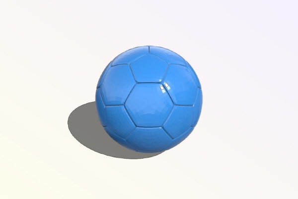 Football Ball | 3d print model